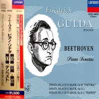London Japan : Gulda - Beethoven Sonatas 15 - 17