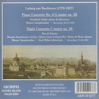 Archipel : Gulda, Rosa - Beethoven Concerto No. 4, Triple Concerto