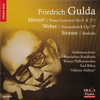 Praga : Gulda - Mozart, Strauss, Weber