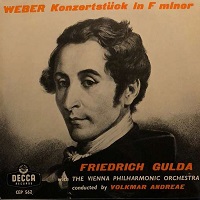 Decca : Gulda - Weber Konzerstuck