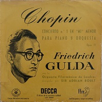 Decca : Gulda - Chopin Concerto No. 1