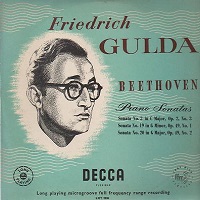 Decca : Gulda - Beethoven Sonatas 3 & 19 - 20