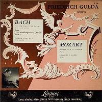 London : Gulda - Bach, Mozart