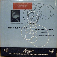 London Records : Gulda - Beethoven Sonata No. 29