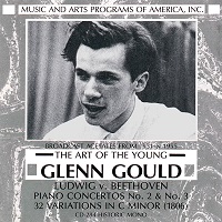 Music & Arts : Gould - Beethoven Concertos 2 & 3, Variations