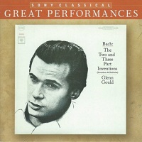 Sony Classical Great Performances : Gould - Bach Two and Three Part Inventions