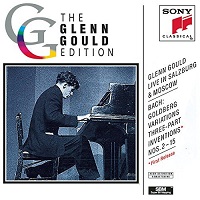 Sony Classical Glenn Gould Edition : Gould - Salzburg, Moscow Recitals
