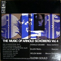 CBS Japan : Gould - Schoenberg Works Volume 04