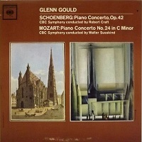 Columbia : Gould - Mozart, Schoenberg