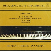 Melodiya : Gould - Haydn, Mozart