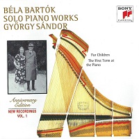 Sony Classical : Sandor - Bartok Works Volume 01