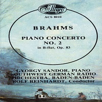 Allegro : Sandor - Brahms Concerto No. 2