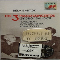 Sony Classical : Bartok - Concertos 1 - 3