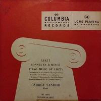 Columbia : Sandor - Liszt Sonata