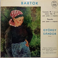 Opus Argentina : Sandor - Bartok Concerto No. 1, Rhapsody