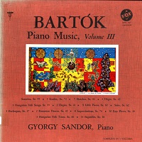 Vox : Sandor - Bartok Works Volume III