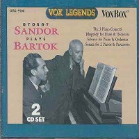 Vox : Sandor - Bartok Concertos