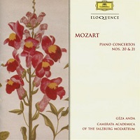 Australian Eloquence Deutsche Grammophon : Anda - Mozart Concertos 20 & 21