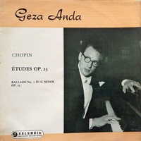 Columbia : Anda - Chopin Etudes, Ballade No. 1