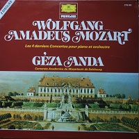 Deutsche Grammophon Privilege : Anda - Mozart Concertos 24 - 27