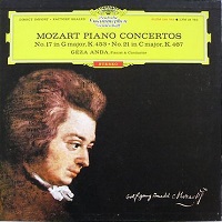 Deutsche Grammophon Stereo : Anda - Mozart Concertos 17 & 21