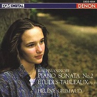 Denon : Grimaud - Rachmaninov Sonata No. 2, Etude-Tableaux
