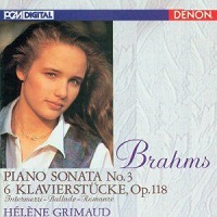Musical Heritage Society : Grimaud - Brahms Sonata No. 3, Klavierstucke