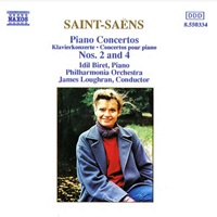Naxos : Biret - Saint-Saens Concertos 2 & 4