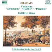 Naxos : Biret - Brahms Variations