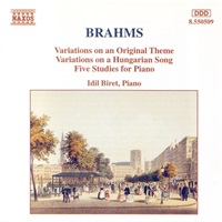 Naxos : Biret - Brahms Variations, Studies
