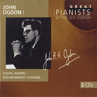 Philips Great Pianists of the 20th Century : Ogdon - Volume 72