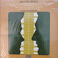Decca : Ogdon - Mendelssohn Concertos
