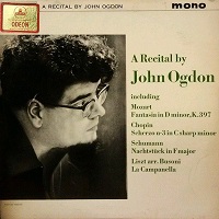 HMV : Ogdon - Piano Recital