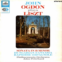 HMV : Ogdon - Liszt Sonata, Fantasia