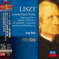 Decca Japan : Bolet - Liszt Favorite Piano Works