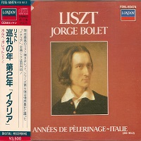 London Japan : Bolet - Liszt Years of Pilgrimage