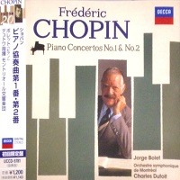 Universal Japan Chopin 20 : Bolet - Chopin Concertos 1 & 2