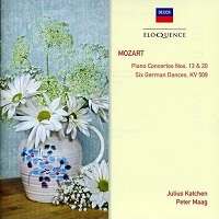 Australian Eloquence Decca : Katchen - Mozart Concertos 13 & 20