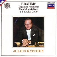 Decca ADRM : Katchen - Brahms Paganini & Handel Variations, Ballades
