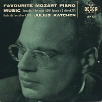 Decca : Katchen - Mozart Sonata No. 16, Fantasia
