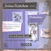 Decca : Katchen - Dohnanyi, Rachmaninov