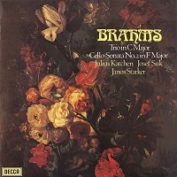 Decca : Katchen - Brahms Piano Trio No. 2, Cello Sonata No. 2