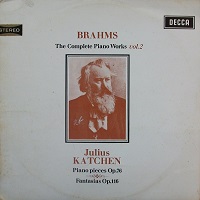 Decca : Katchen - Brahms Fantasias, Piano Pieces