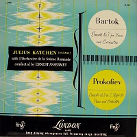 London : Katchen - Bartok, Prokofiev