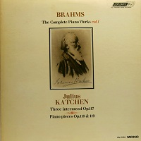 London Mono : Katchen - Brahms Pieces, Intermezzi