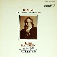 London Stereo : Katchen - Brahms Rhapsodies, Waltzes, Ballades