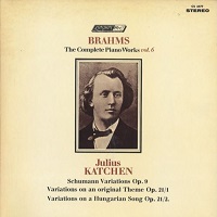 London Stereo : Katchen - Brahms Variations