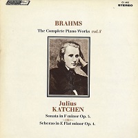 London Stereo : Katchen - Brahms Sonata No. 3, Scherzo