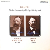 London Stereo : Katchen - Brahms Violin Sonatas 1 - 3