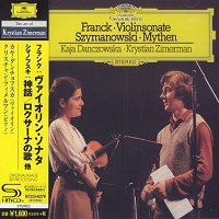 Deutsche Grammophon Japan Art of Zimerman : Zimerman - Franck, Szymanowski